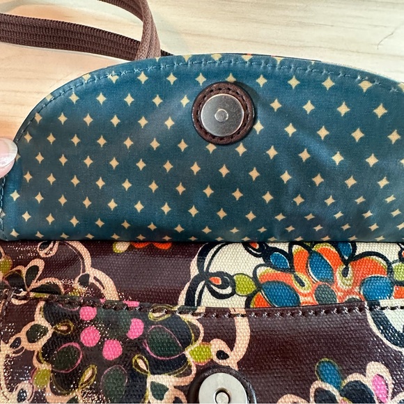 Fossil Key Per Waxed Canvas Crossbody Bag - Picture 7 of 8